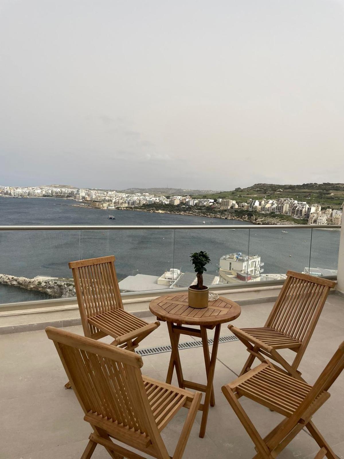 Blu Mar Sea View Apartments St. Paul's Bay Exterior foto