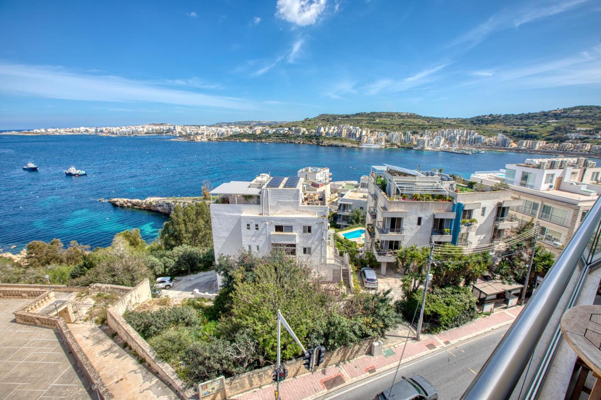Blu Mar Sea View Apartments St. Paul's Bay Exterior foto