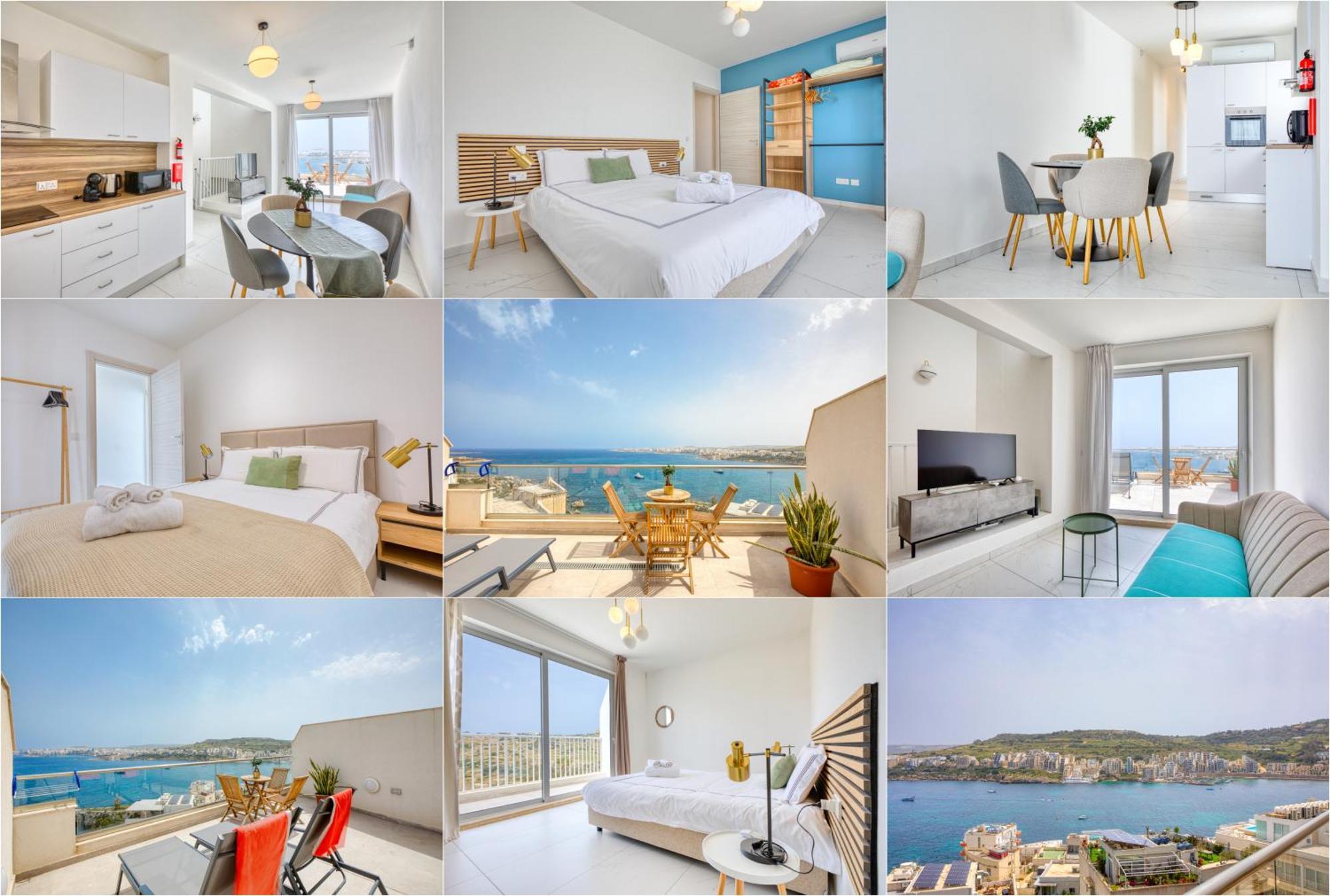 Blu Mar Sea View Apartments St. Paul's Bay Exterior foto