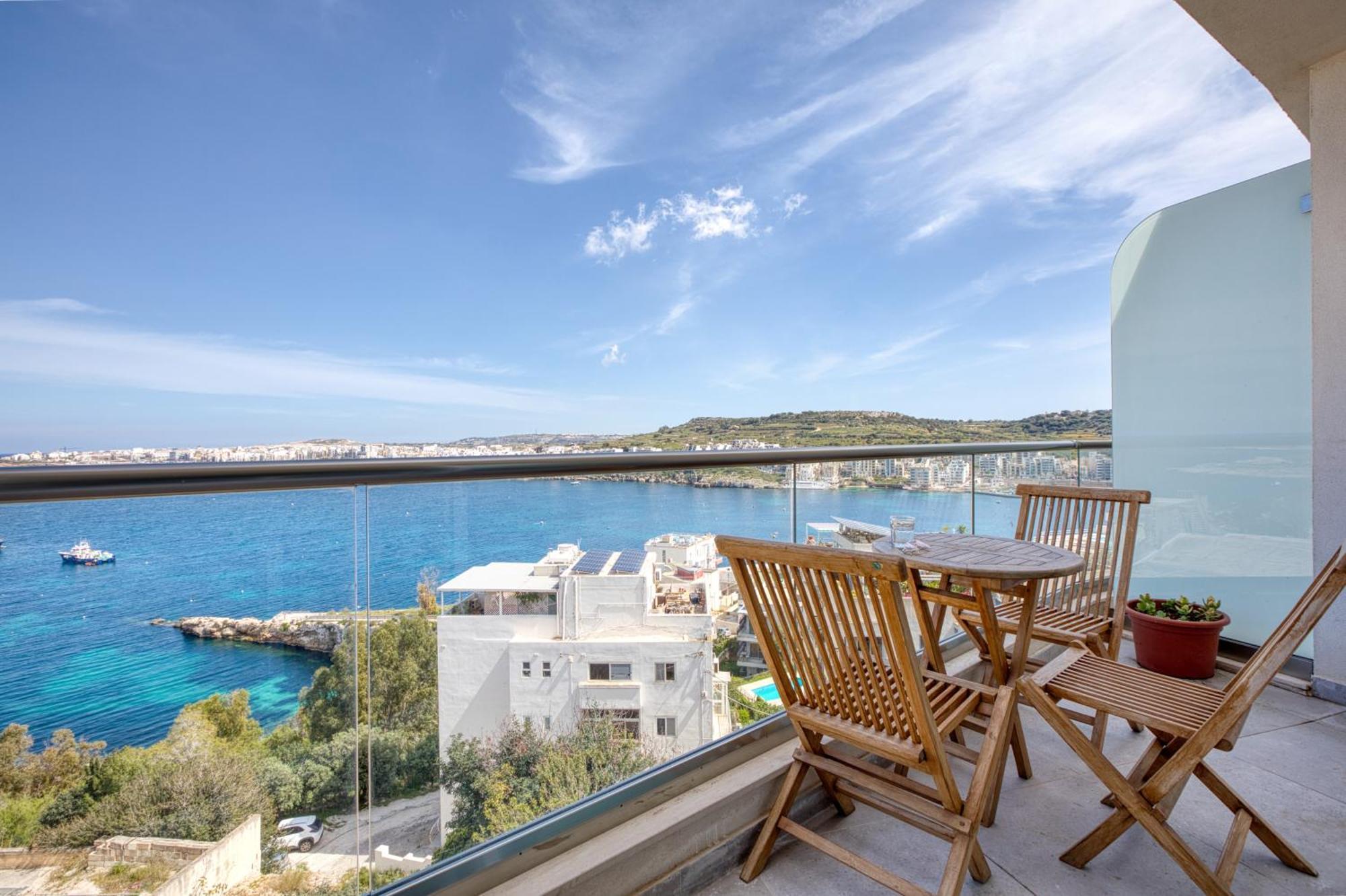 Blu Mar Sea View Apartments St. Paul's Bay Exterior foto